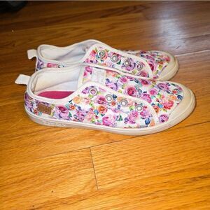 Blowfish Floral Sneakers Big Kids Size 4
